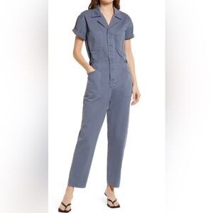 Pistola Grover Jumpsuit XL/14 NWOT Blue Stone 100% Cotton Boilersuit Coveralls